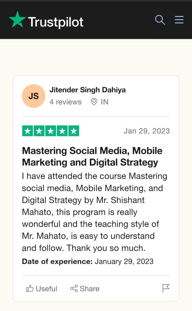 10 days digital marketing course by shishant mahato